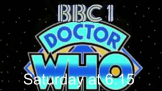 DOCTOR WHO amp K9  Tom Baker amp K9 untransmitted BBC1 Trailer [upl. by Kendy546]