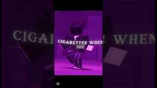 My girl Liddy uses to always smoke fyp foryou edit roblox foryoupage [upl. by Prady]