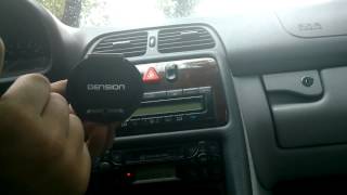 Dension Car Dock  uchwyt samochodowy z Bluetooth i transmiterem prezentacja [upl. by Atena]