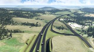 Toowoomba Bypass flyover [upl. by Upshaw393]