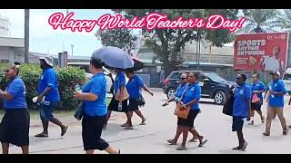 Teachers Celebrate Teachers Day in Honiara Solomon Island 🇸🇧 [upl. by Kluge]