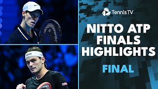 Jannik Sinner vs Taylor Fritz For The Title 🏆  Nitto ATP Finals 2024 Final Highlights [upl. by Yengac371]