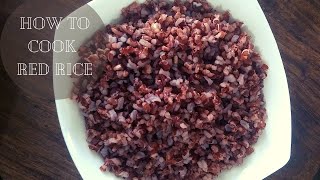 How to cook perfect red rice and its benefits in tamil Draining Method  Unavu Zilla [upl. by Chubb]