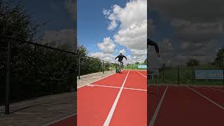 Going over one hurdle slow motion video [upl. by Taddeo]