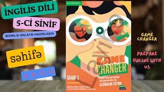 Game changer 5cü Sinif İngilis Dili səh 11 12 13 14  sahibafataliyeva language ENGLİSH [upl. by Zetana]