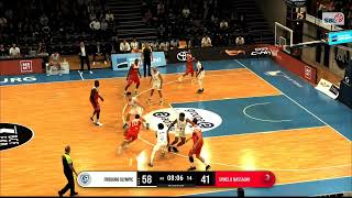 SB LEAGUE  Highlight Day 7 FRIBOURG vs SPINELLI MASSAGNO [upl. by Nalac778]