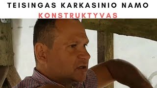 TEISINGAS karkasinio namo konstruktyvas [upl. by Eiramlehcar429]