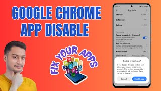 How to Disable the Google Chrome App on Android [upl. by Akered]