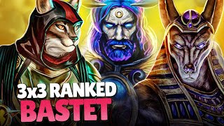 BASTET É UM BICHO TROLL SMITE JUSTA 3X3 RANKED [upl. by Ivar890]