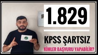 1829 İŞÇİ ALIMI  KPSS ŞARTSIZ KURA İLE ALIM MİLLİ SAVUNMA BAKANLIĞI İŞÇİ ALIMI KADRO DAĞILIMI [upl. by Aramad87]