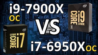 i97900X OC vs i76950X OC  Comparison Benchmark FPS Tests [upl. by Hylton364]