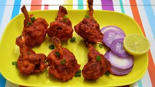 चिकन लोल्लिपॉप  Chicken lolliop  How to make chicken lollipop  cook with mayura [upl. by Zetra]