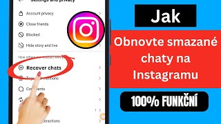 Jak obnovit smazané chaty na Instagramu 2024 Obnovte smazané zprávy Instagramu [upl. by Iruy]