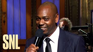 Dave Chappelle StandUp Monologue  SNL [upl. by Eleira]