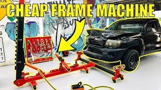 Will This CHEAP Chinese Frame Machine Fix My Wrecked Truck [upl. by Agnese]