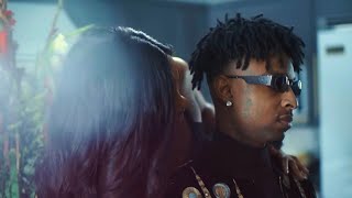 21 Savage ft Gucci Mane  SUPER THICK Music Video [upl. by Nohsed40]