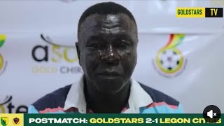 🎙️Postmatch interview with Coach Frimpong Manso MinersGyeNyame [upl. by Elladine]