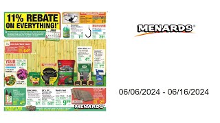 Menards Weekly Ad US  06062024  06162024 [upl. by Ocirderf742]