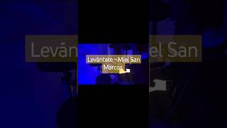 Levántate Miel San Marcos drumcover coverbateria drums mielsanmarcos marcobarrientos shorts [upl. by Alleusnoc]