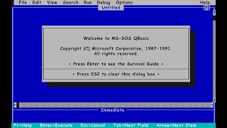 Introduction to QBasic programming A step by step guide [upl. by Cherish]