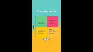 Master Your Time with the Eisenhower Matrix [upl. by Neenaej]