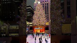 El Rockefeller Center espectacular ✨🎄✨ Navidad ArbolDeNavidad Viajes ParaTi Fyp [upl. by Venola]