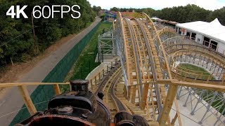 Wood Express  Parc Saint Paul 4K 60FPS OnRide POV [upl. by Yerfej]