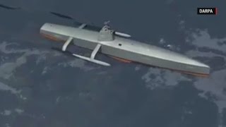 US Navy tests new submarinehunting drone ship [upl. by Rossie927]