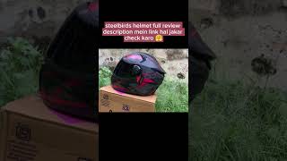 Unboxing amp Review of steelbirds SBH17 Terminator Helmet S3 [upl. by Elspeth]