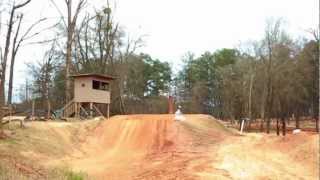 Tyler Smith Ripping the bumps on MX1 Supercross track at Durhamtown Plantation  Union Point GA [upl. by Orpha626]