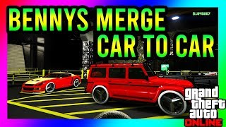 NEW BENNYS MERGE GLITCH CAR TO CAR  SUPER EASY GET BENNYS WHEELS ON ANY CAR PS4XBOXPC [upl. by Donavon689]