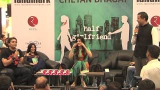 Grand launch of Chetan Bhagat Novel Half Girlfriend [upl. by Dupuis]