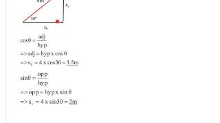 AQA A Level Physics Mechanics Resolving and Combining Vectors [upl. by Cowan354]