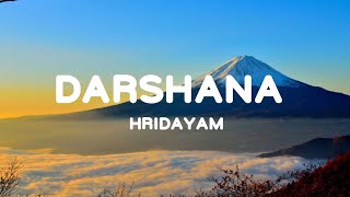 Darshana  Hridayam  Lyrics in English [upl. by Michey]