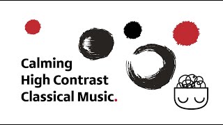 Baby Sensory  High contrast Mozart classical music fun Brain Development stop crying  black white [upl. by Swec]