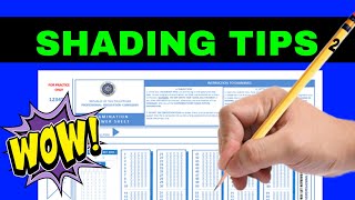 SCANTRON SHADING TIPS  BOARD EXAM [upl. by Novek511]