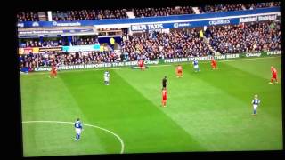 Kevin Mirallas vs Liverpool [upl. by Felipa436]