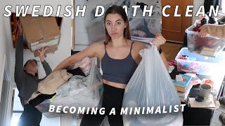 Entire House Declutter  Swedish Death Clean  Becoming A Minimalist Ep 8 [upl. by Yug]