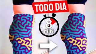 Treino de 8 Minutos para Diminuir Barriga em 15 Dias TESTADO [upl. by Mussman61]