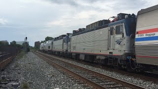 Amtrak’s Capitol Limited…With AEM7s [upl. by Fairman745]