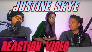 Justine Skye  Intruded Official Music Video prod By TimbalandCouples Reaction Video [upl. by Aidahs]