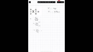 Fraction multiplication [upl. by Engleman814]