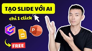 Cách tạo Slide thuyết trình bằng AI miễn phí chỉ với 1 Prompt  Gamma AI [upl. by Brocklin]