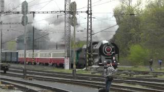 Steam engine 475179 with express quotSv Jiriquot [upl. by Renckens12]