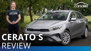 Kia Cerato S Sedan 2022 Review carsalescomau [upl. by Atiz]