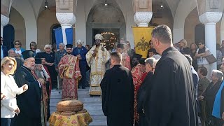 Περιφορά Αγίου Νεκταρίου Φαληράκι επιστροφή περιφοράς [upl. by Briana]