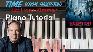 Time from Inception by Hans Zimmer  InDepth Piano Tutorial [upl. by Kecaj701]