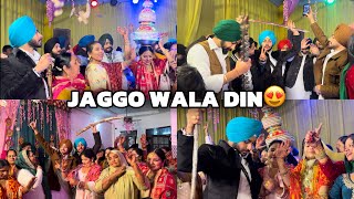 JAGGO WALE DIN BHUT FUN KITA😍  JAGGO CEREMONY OF HARSH JAGRAON  BEING BRAND [upl. by Isman]