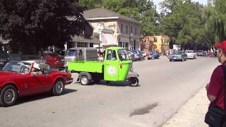 VESPACARS  BAYFIELD FALL FAIR PARADE 2011 [upl. by Htnicayh785]