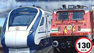 BACK TO BACK TRAINS ON ACTIONEPISODE 6 INDIAN RAILAWAYSROYAL RAILWAYSSF EXPRESS 130KMPH [upl. by Sibeal]